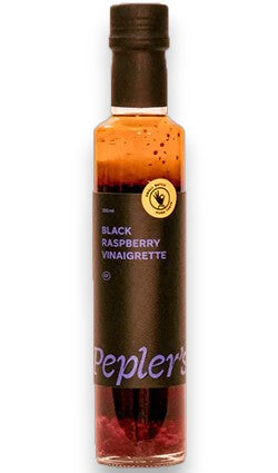 Black Raspberry Vinegar 250ml - Pepler's