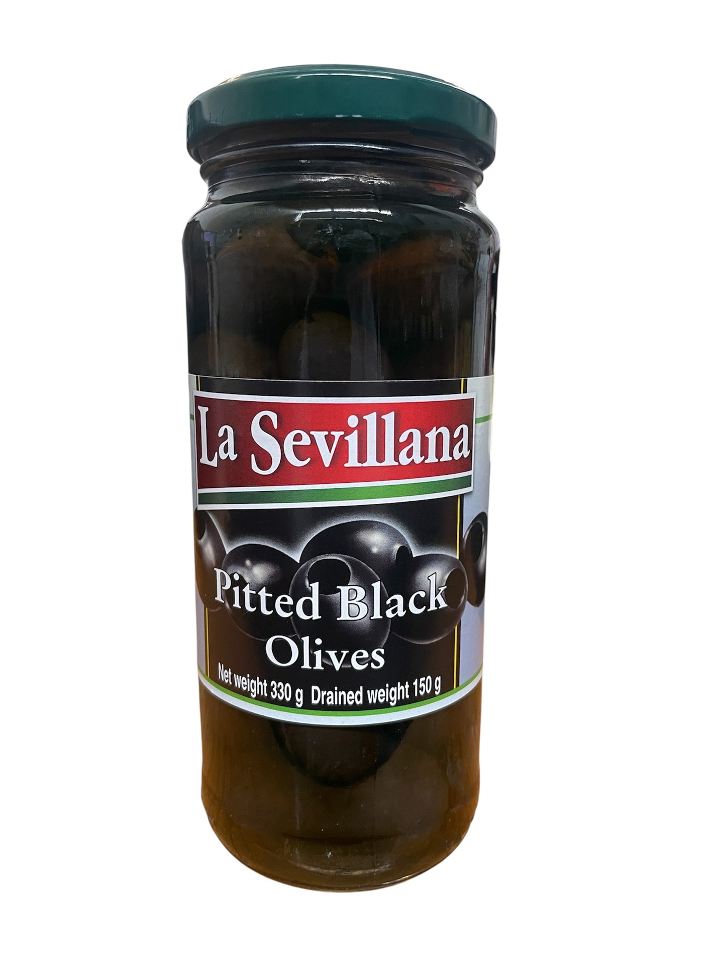 Pitted Black Olives 330g - La Sevillana