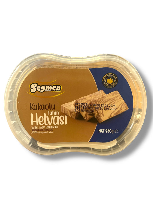 Tahini Halva with Cacao 350g - Segmen
