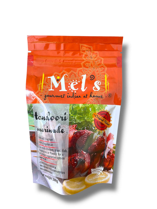 Tandoori Marinared Curry Paste (Gluten Free) 200g - Mel's
