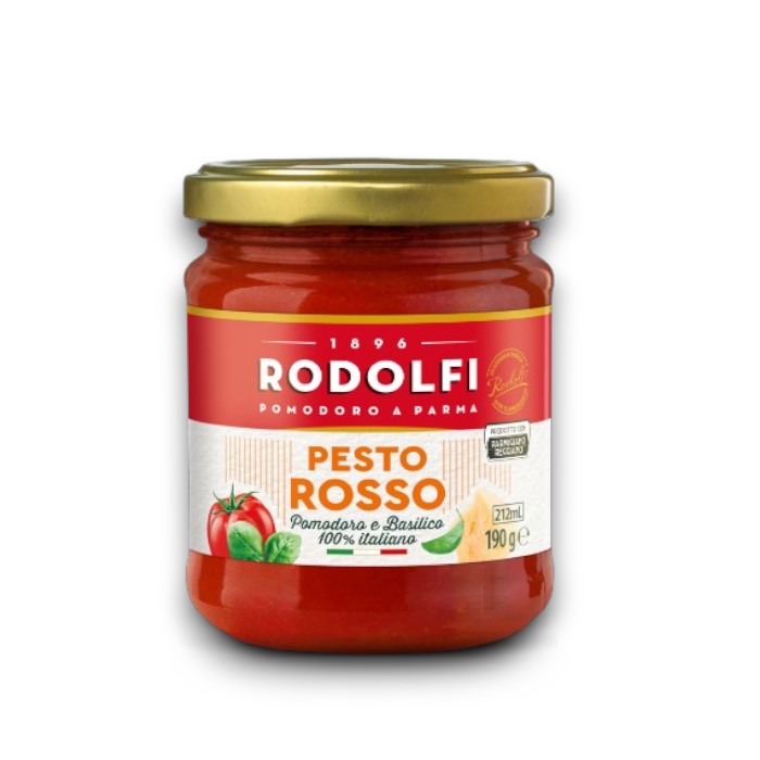 Red Pesto Roso 190g - Rodolfi