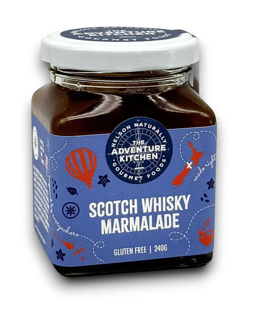 Scotch Whisky Marmalade 240g (Gluten Free) - Nelson Naturally