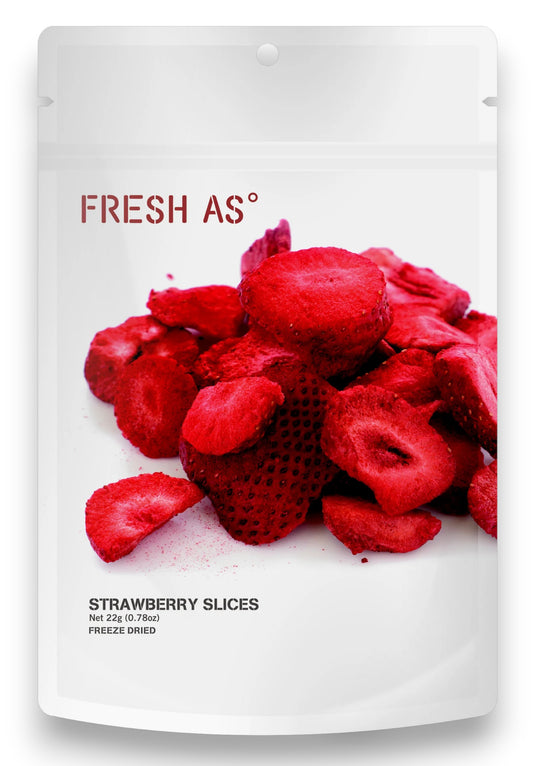 Strawberry Slices 22g - Fresh As
