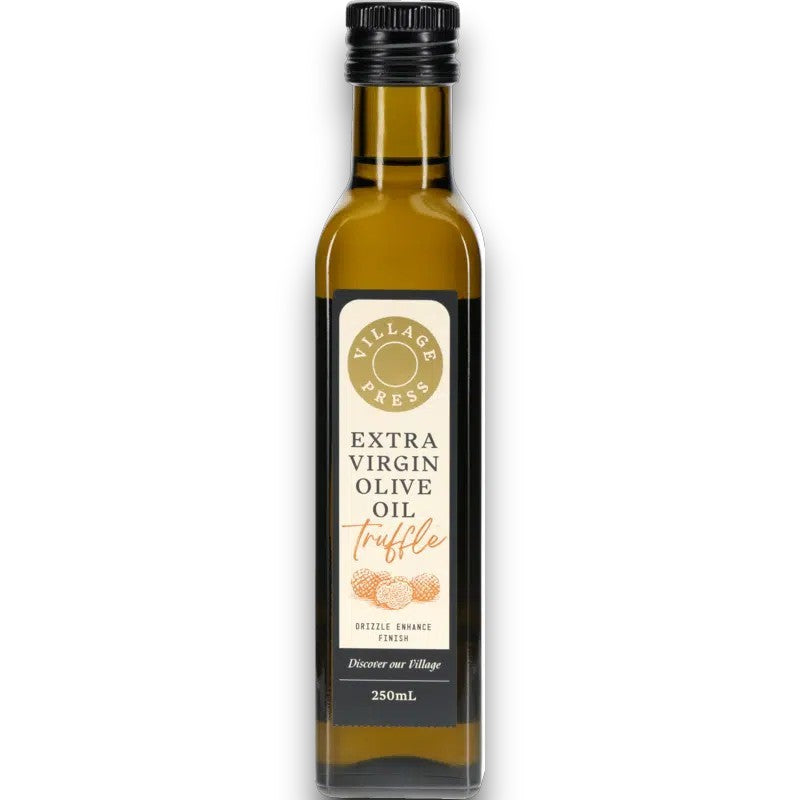 Truffle Infused Extra Virgin Olive Oil (Cold Press) 250ml - Village Press