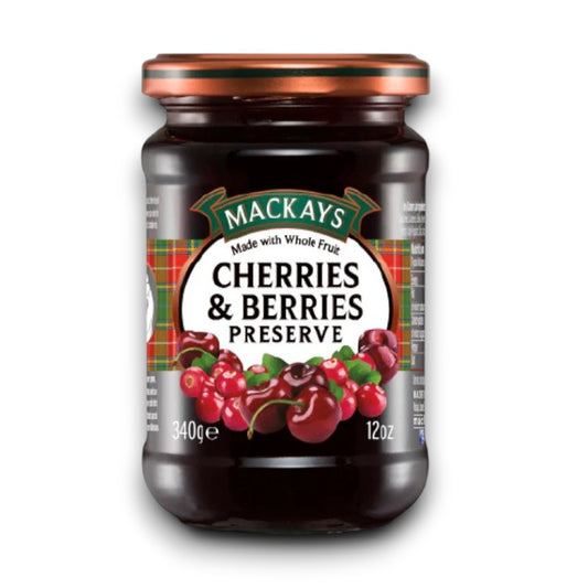 Cherries & Berries Preserve 340g - Mackays
