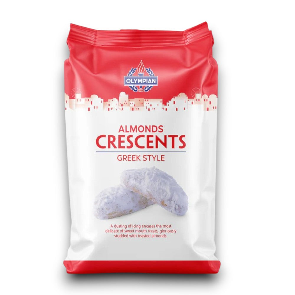 Almonds Crescents Greek Style 250g - Olympian