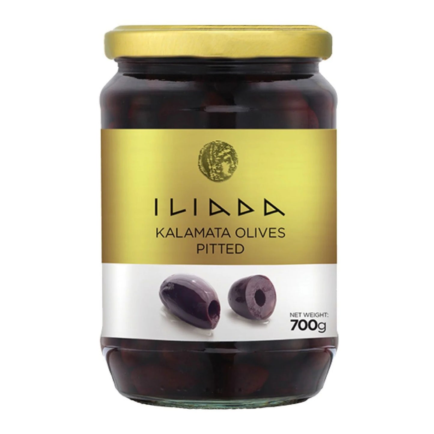 Kalamata Olives Pitted 700g - Iliada