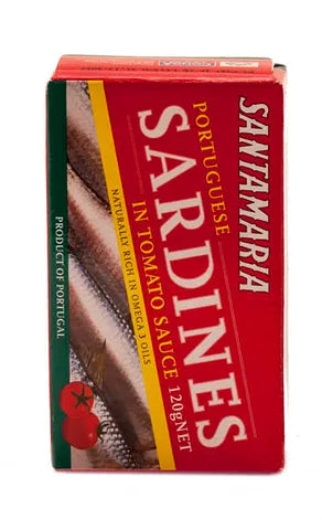 Sardines in Tomato Sauce 120g - Santa Maria