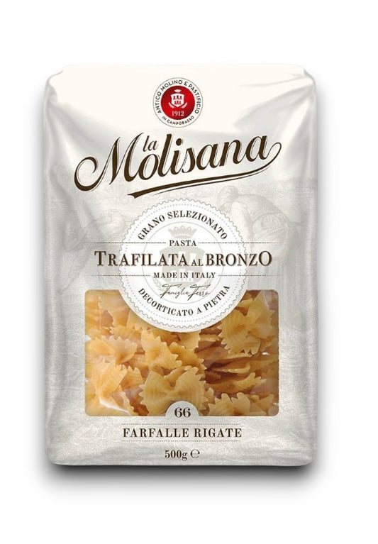 #66 Farfalle Rigate 500gm - La Molisana