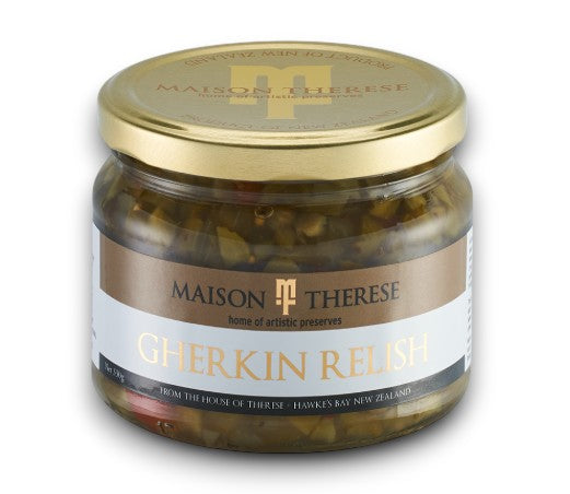 Gherkin Relish 330g (Gluten & Dairy Free) - Maison Therese