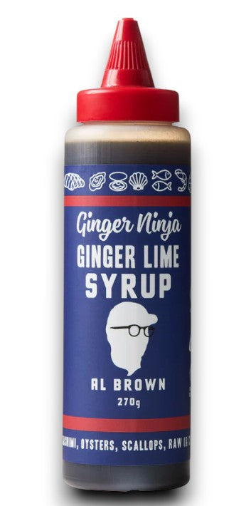 Ginger Ninja (Ginger Lime Syrup) 270g - Al Brown