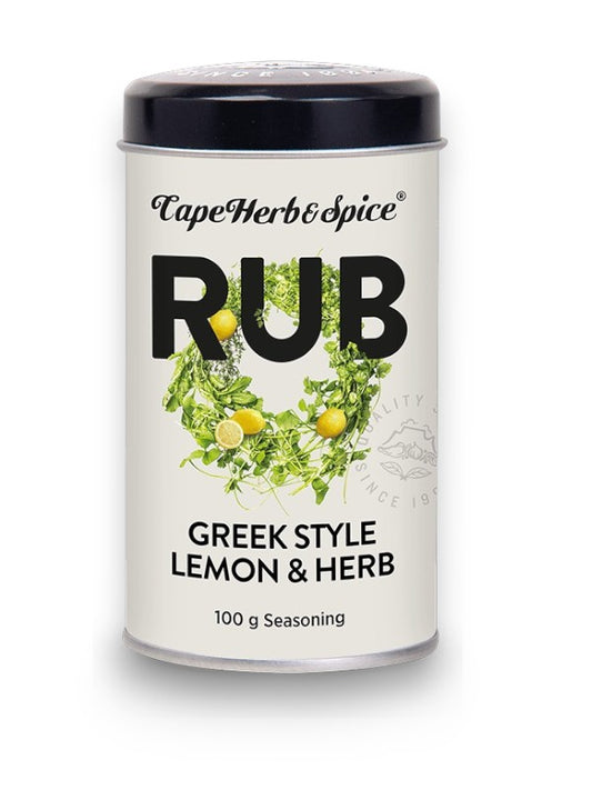 Greek Style Lemon & Herb RUB 100g (CapeHerb&Spice)