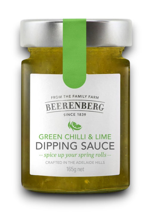 Gluten Free Dipping Sauce (Green Chilli & Lime) 165g - Beerenberg