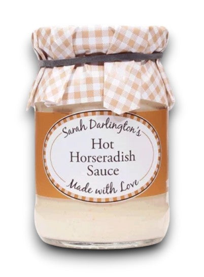 Hot Horseradish Sauce 180g - Sarah Darlington's