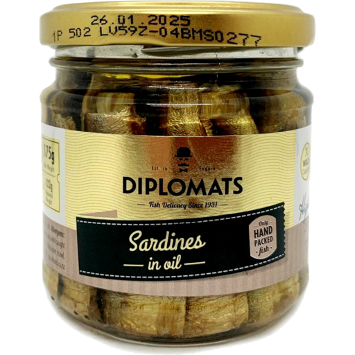 Sardines in Oil 175g - Diplomats