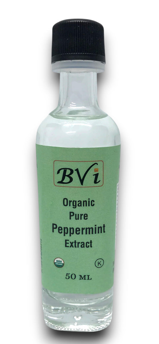 Organic Pure Peppermint Extract 50ml - BVI
