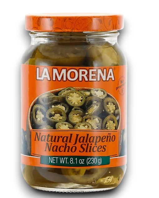 Natural Jalapeno Nacho Slice 230g - La Morena