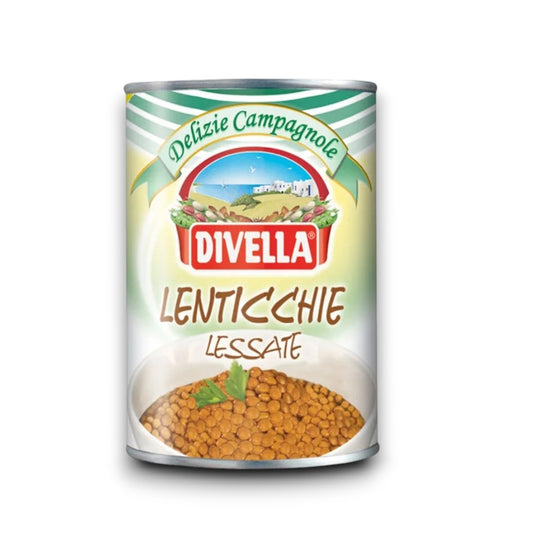 Boiled Lentils 400g - Divella