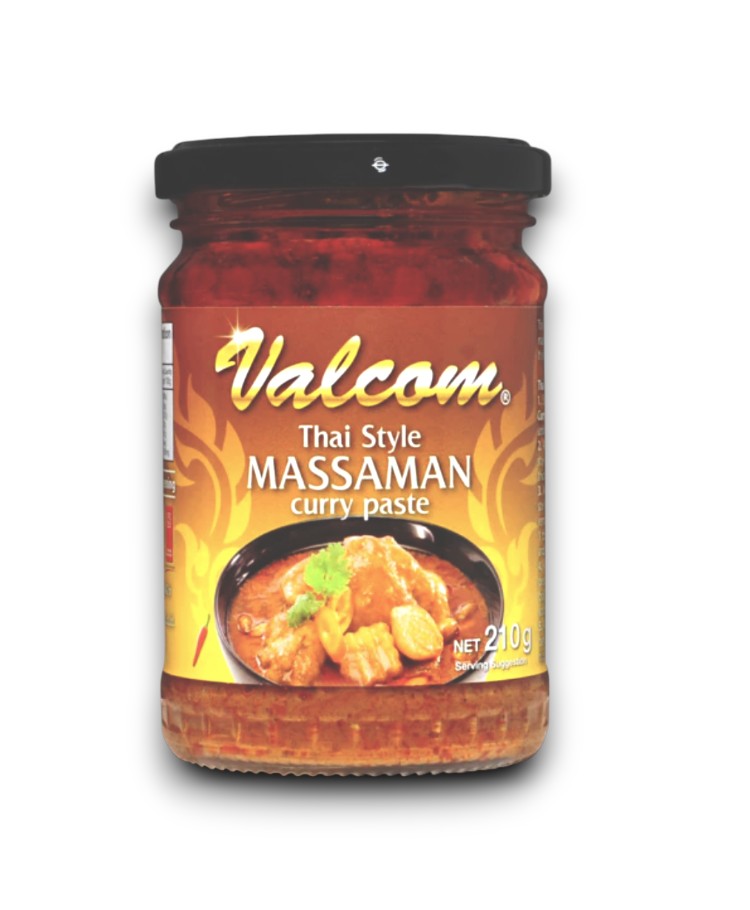 Massaman Curry Paste (Gluten Free) 210g - Valcom