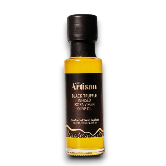 Black Truffle Infused Extra Virgin Olive Oil 100ml - Kiwi Artisan