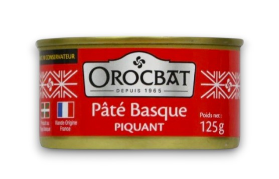 Pate Basque (Chilli Pepper) 125g - Orocbat