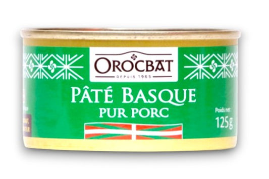 Pate Basque Traditional 125g - Orocbat