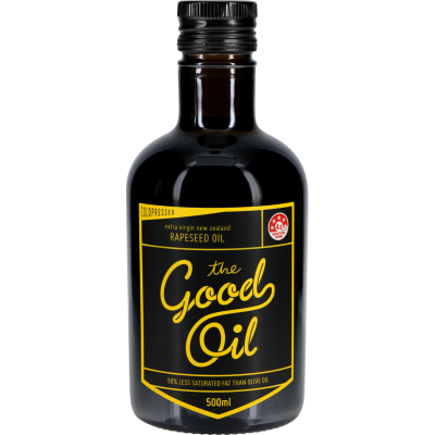 Extra Virgin Rapeseed Oil 500ml - The Good Oil