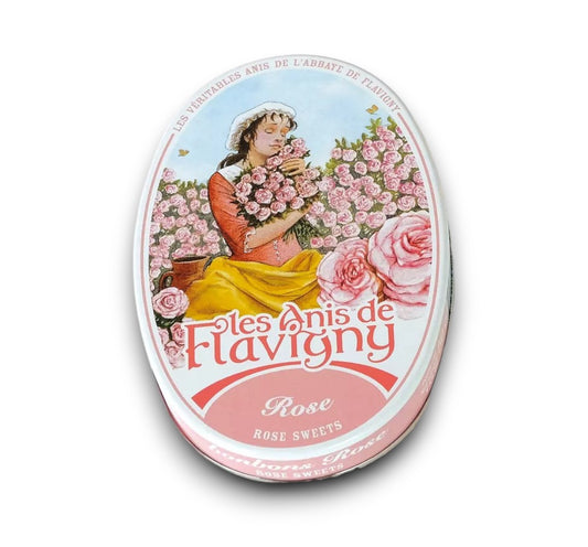 Rose Flavoured Sweets 50g - Les Anis De Flavigny