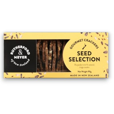 Gourmet Crackers (Seed Selection) 90g - Rutherford & Meyer