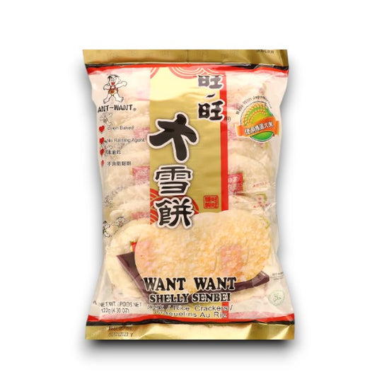 Shelly Senbei (Rice Crackers) 122g - Want Want