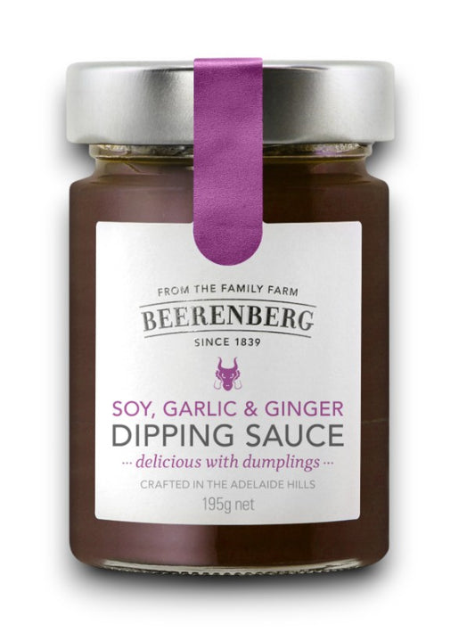 Dipping Sauce (Soy, Garlic & Ginger) 195g - Beerenberg
