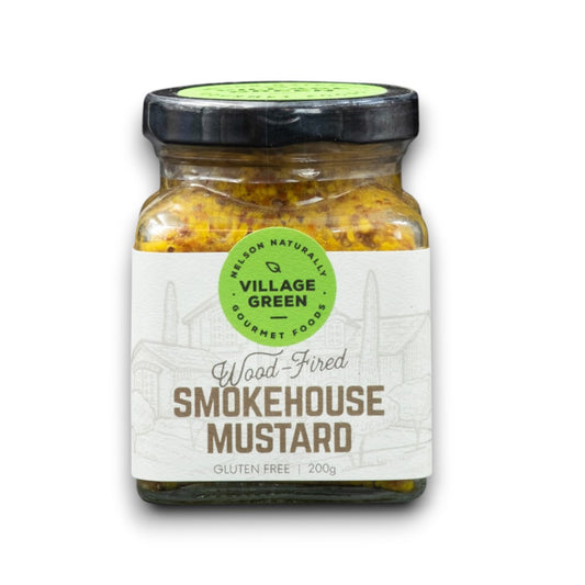 Smokehouse Mustard (Gluten Free) 200g - Nelson Naturally