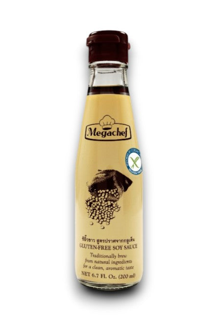 Soy Sauce (Gluten Free) 200ML - Megachef