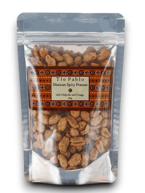 Spicy Peanuts (Gluten & Dairy Free) 150g - Tio Pablo