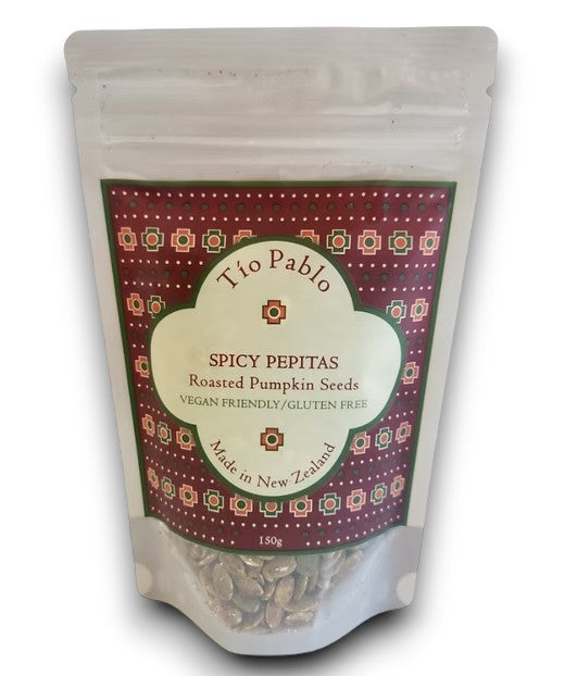 Spicy Pumpkin Seeds (Gluten Free & Vegan) 150g - Tio Pablo
