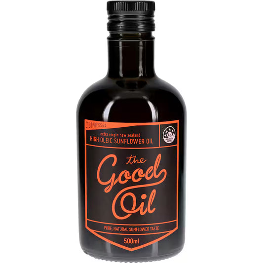 Extra Virgin High Oleic Sunflower Oil 500ml - The Good Oil