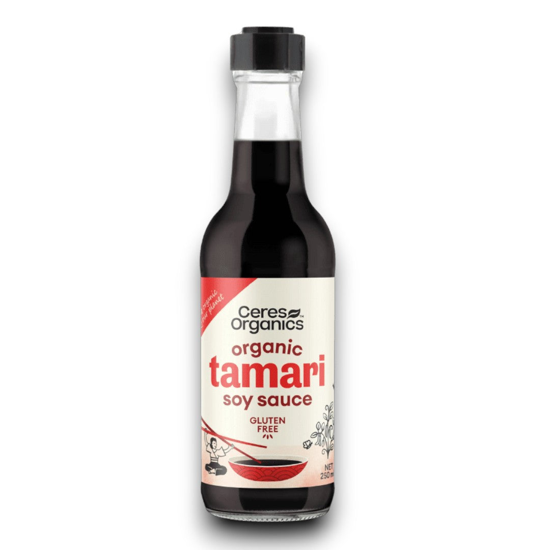 Organic Tamari Soy Sauce (Gluten Free) 250ML - Ceres Organics