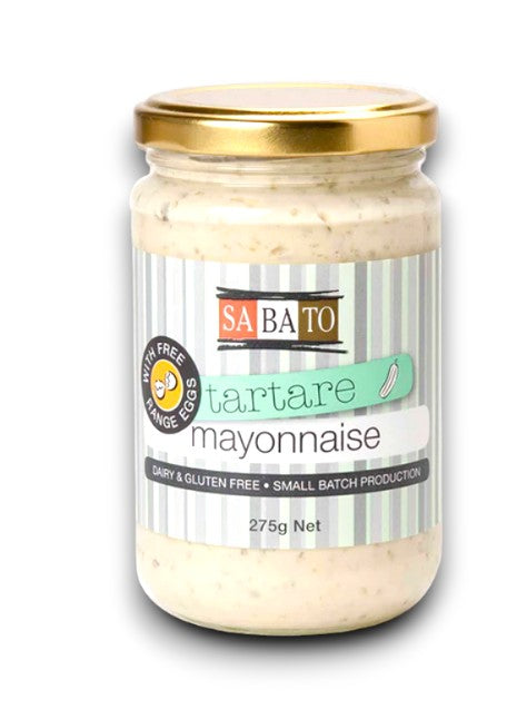 Tartare Mayonnaise (Gluten & Dairy Free) 275ML - Sabato