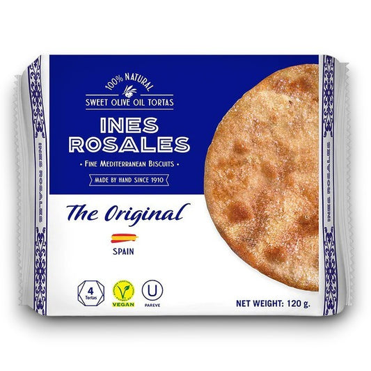 The Original Tortas (Fine Mediterranean Biscuits) 180g - Ines Rosales