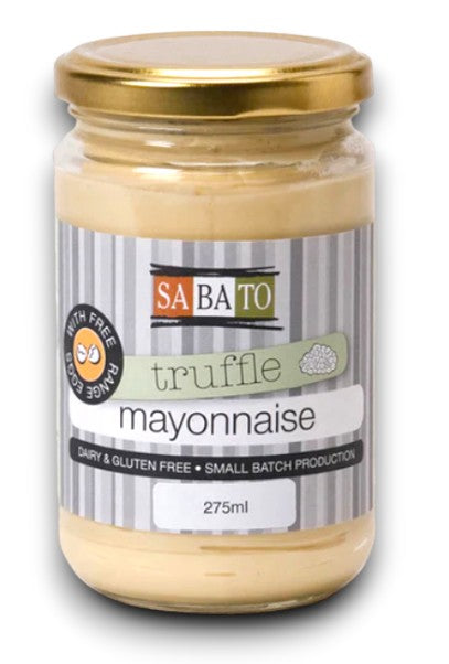Truffle Mayonnaise (Gluten & Dairy Free) 275ML - Sabato