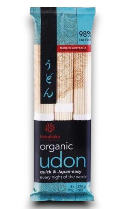 Organic Udon Noodles 270g - Hakubaku