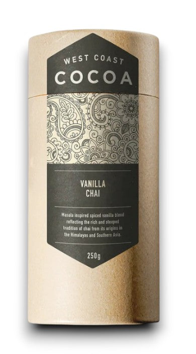 Vanilla Chai (Gluten & Dairy Free) 250g - West Coast Cocoa