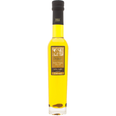 Extra Virgin Olive Oil Black Truffle Condiment 250ML - PONS
