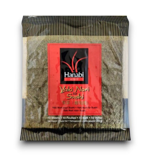 Yaki Nori for Sushi 25g - Hanabi